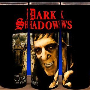 Dark Shadows 60s Vampire Barnabas Collins TV Show Cup Mug Tumbler 20oz